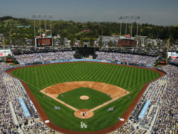 DODGER STADIUM San Francisco Giants v Los Angeles Dodgers 