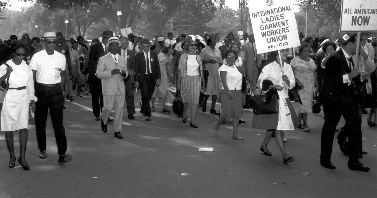 Rare photos of the March on Washington for Jobs and Freedom from 1963