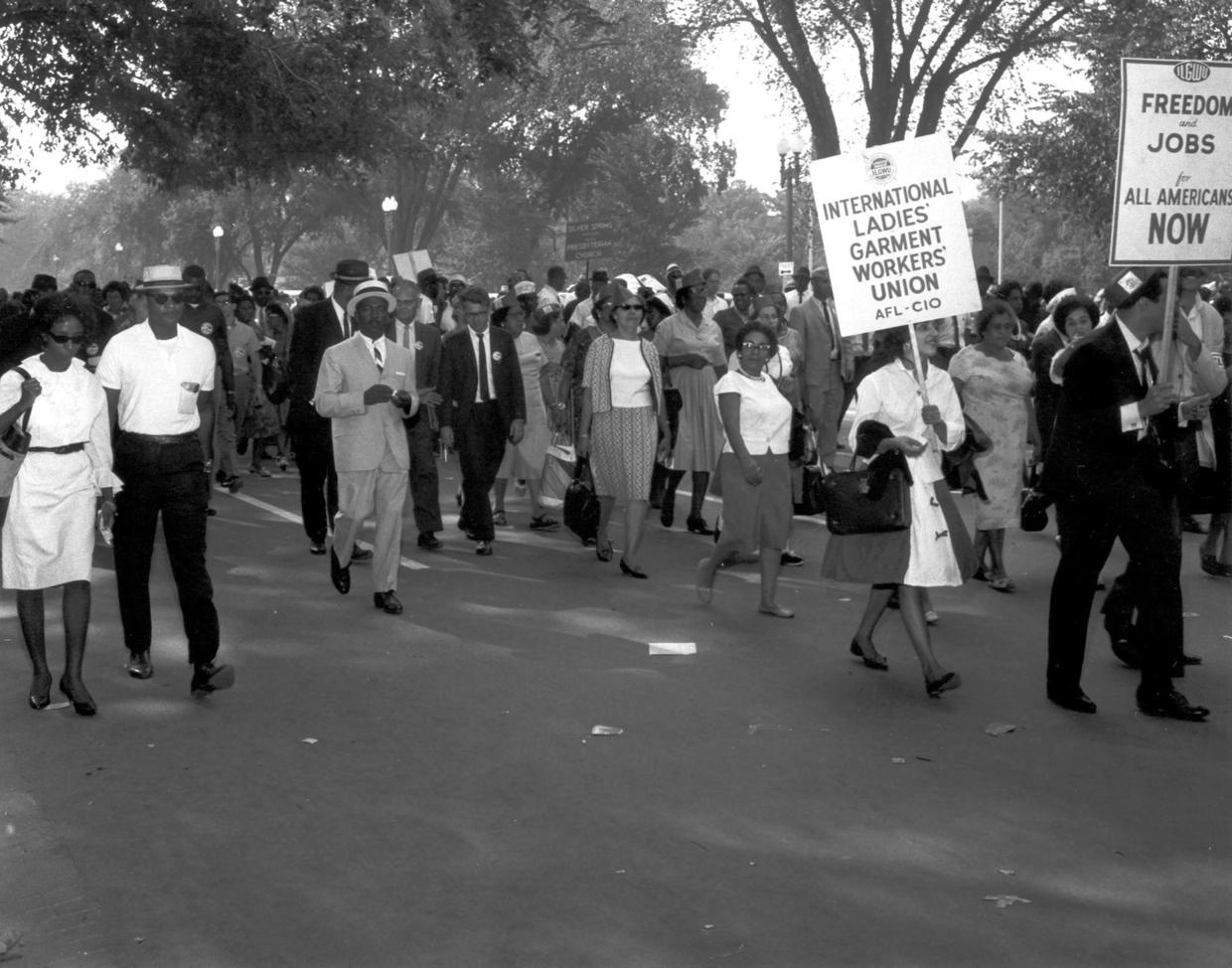 Rare photos of the March on Washington for Jobs and Freedom from 1963