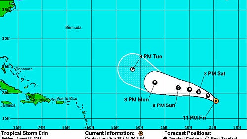 Tropical Storm Erin: Hurricane Watch – Are We Safe In The Us? - k3pj3jj