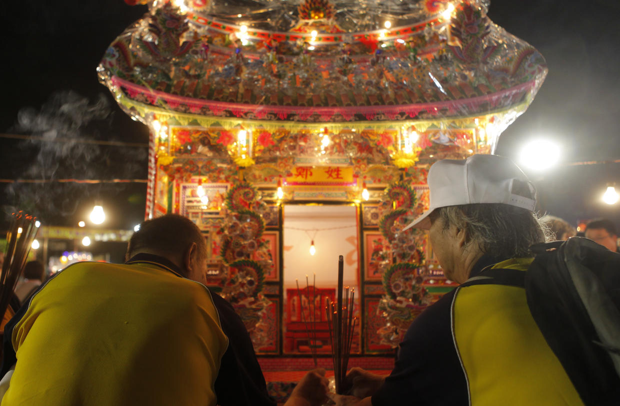 chinese ghost festival celebration