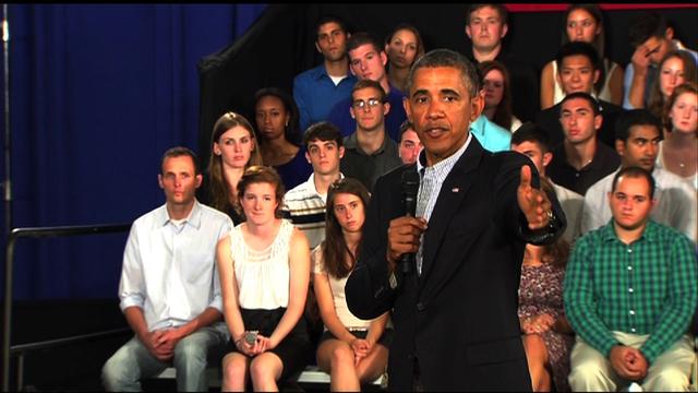 Obama: "I'm a testament" to racial progress 