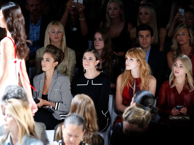 Stars at New York Fashion Week 2013 - Photo 1 - Pictures - CBS News