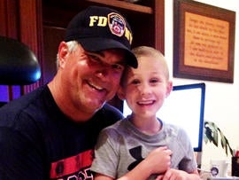 P.J. Schrantz lost his son Dustin to leukemia.