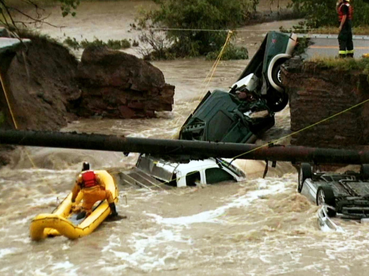 Flash flooding swamps Colorado
