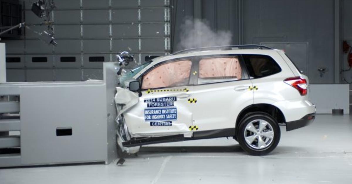 Honda Subaru Volvo Fare Well In Safety Test Cbs News