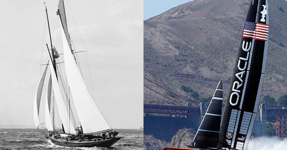 evolution of america's cup yachts