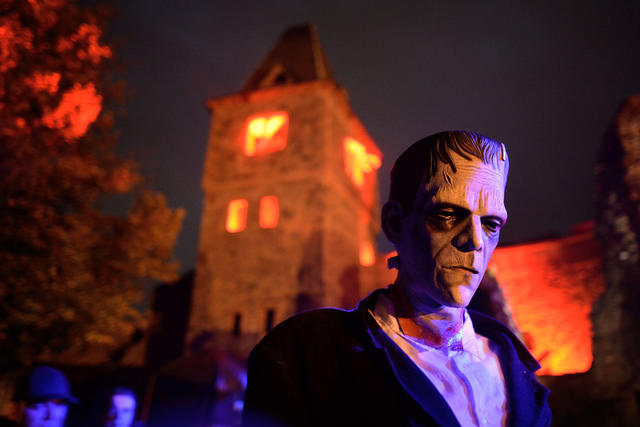 Haunted Happenings At Frankenstein S Castle Cbs News
