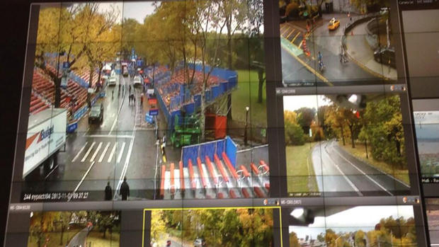 Security Cameras Monitoring New York City Marathon 