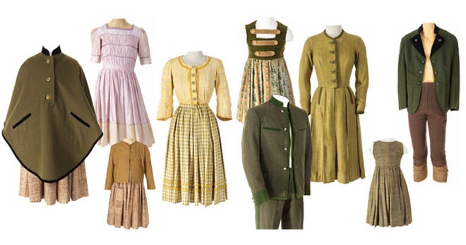 "The Sound of Music" costumes up for auction