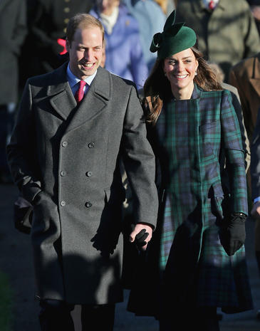Royals arrive for Christmas Day service - Britain's royals celebrate ...