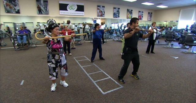 Seniors learn "canefu" selfdefense Videos CBS News