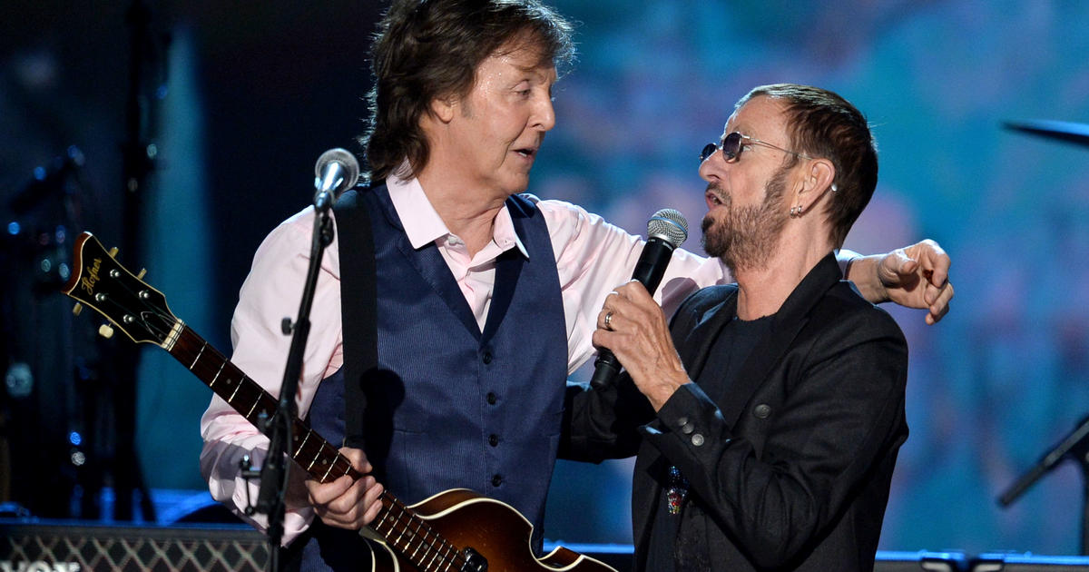 Stars salute The Beatles at Grammys tribute CBS News