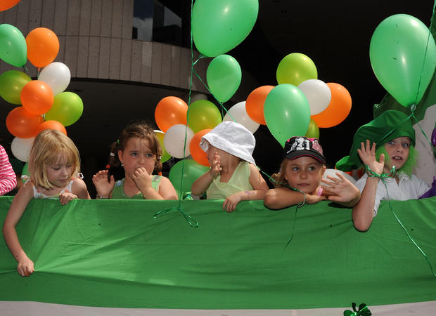 St Patrick's Day Parade Takes Part In Brisbane 