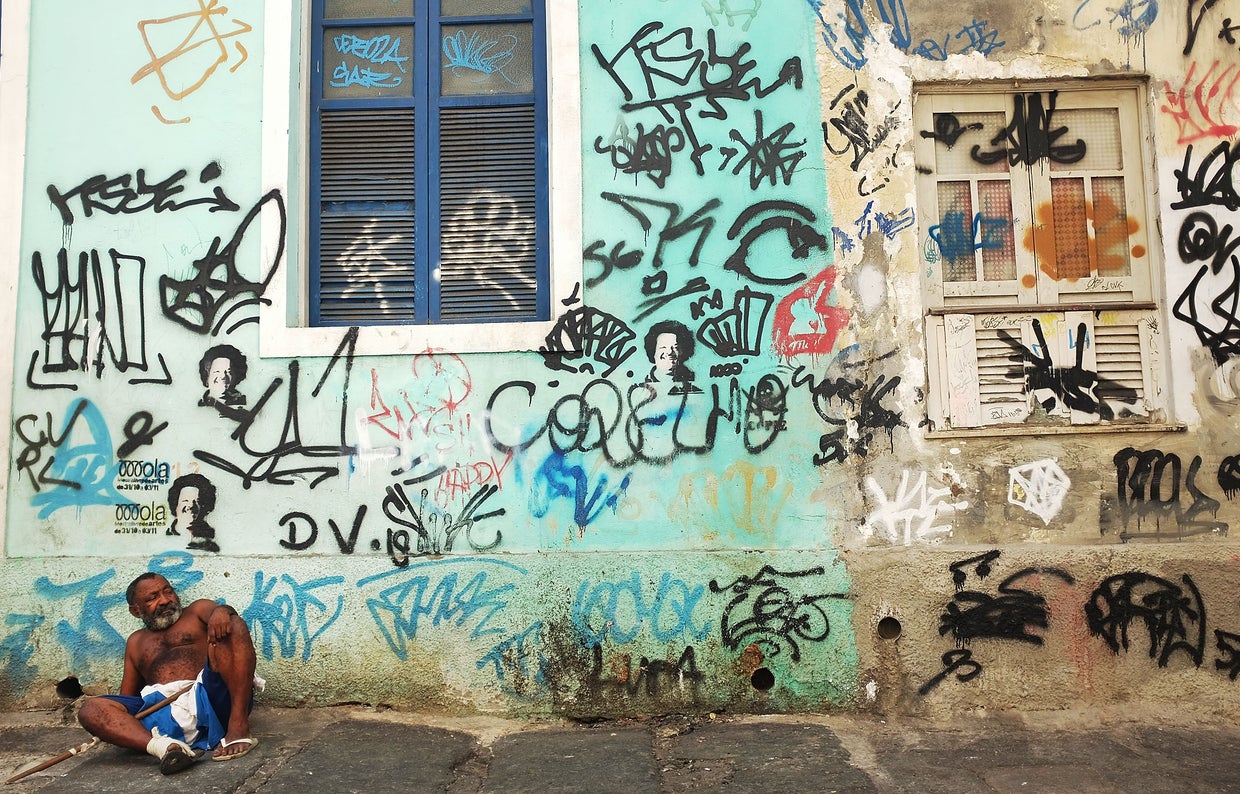 Brazil's legal graffiti CBS News