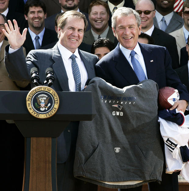 New England Patriots Honored In 2005 