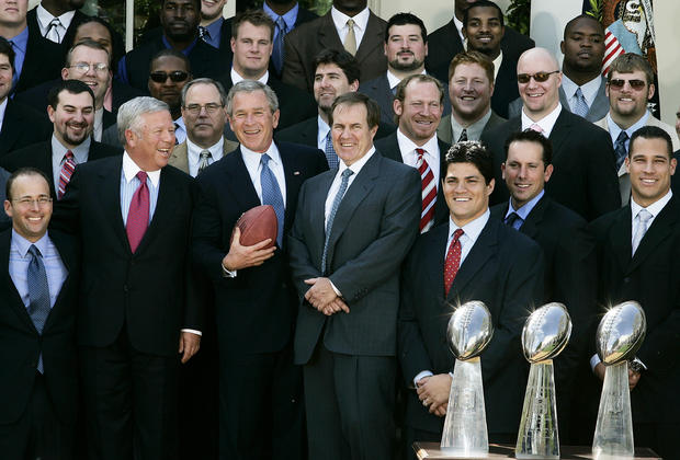 New England Patriots Honored In 2005 