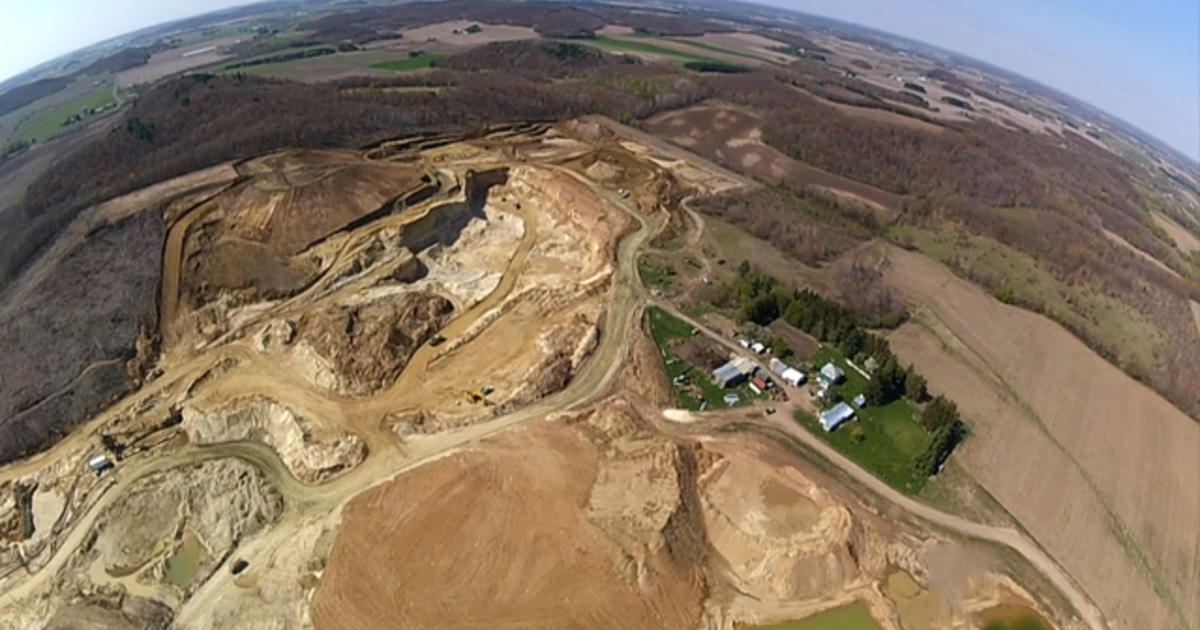 Wisconsin debates fracking as sand mining for drilling booms CBS News