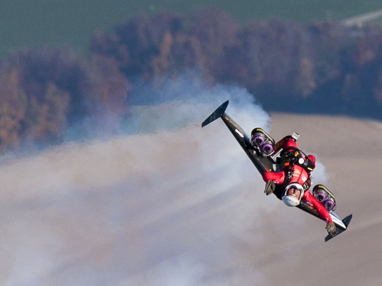 Jet packs in flight and fiction CBS News
