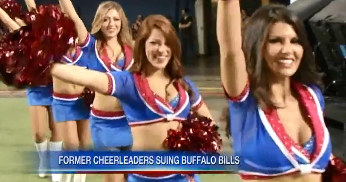 Five former cheerleaders sue Buffalo Bills.