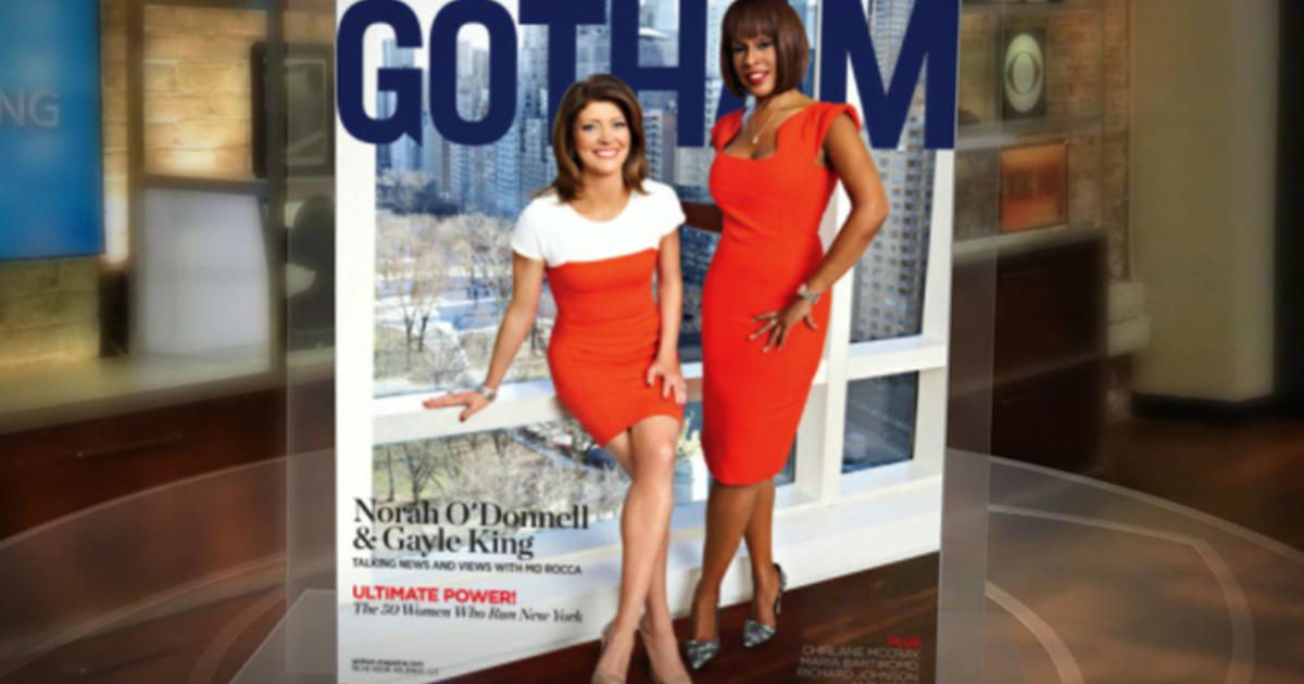 Gayle King Norah Odonnell Grace Gotham Magazine Cover Cbs News