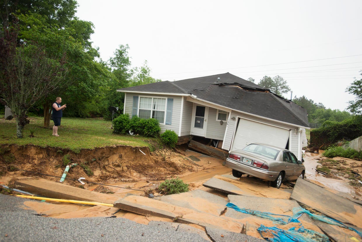 Pensacola, Florida Deadly floods in Florida CBS News