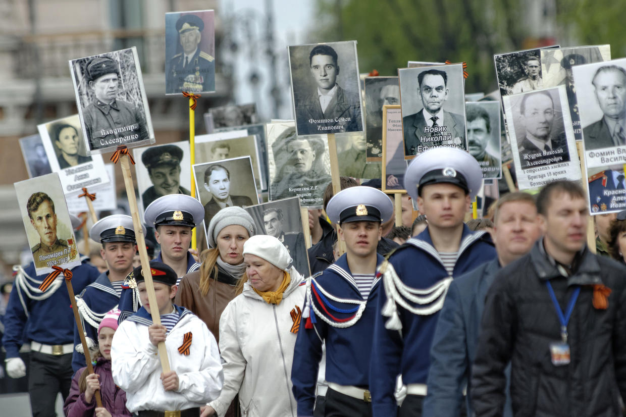 Victory Day Parade In Moscow Cbs News