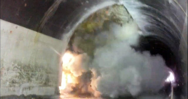 Colorado blasting mountain tunnels to ease highway traffic CBS News