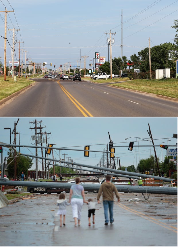 Moore, Oklahoma One year later