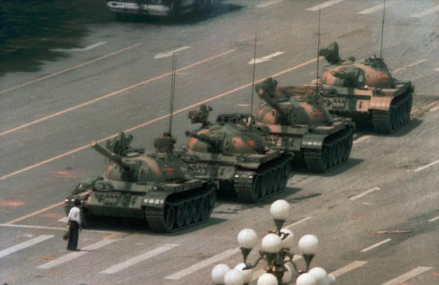 Archival photos of Tiananmen Square 