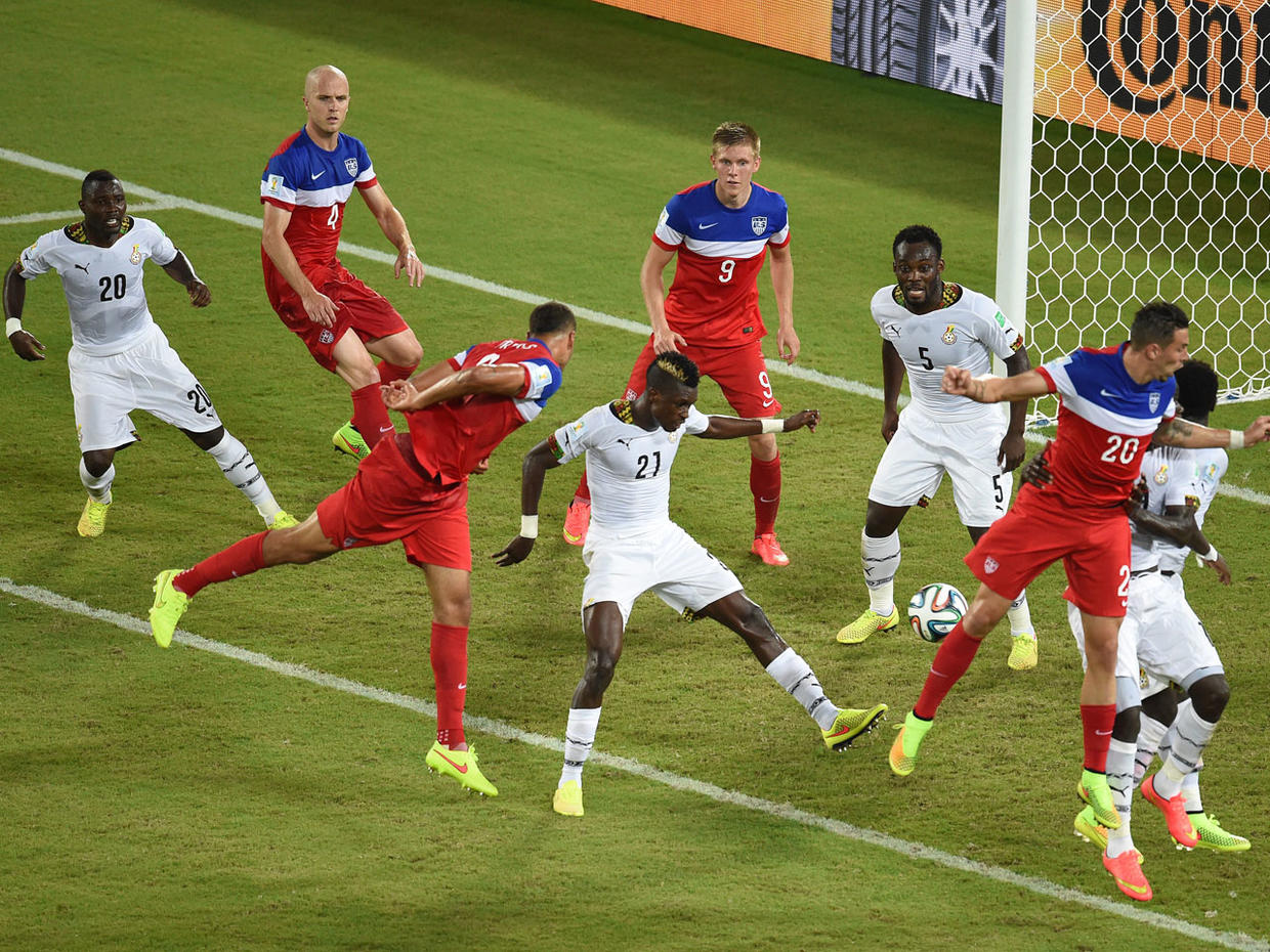 World Cup 2014 USA vs Ghana game highlights CBS News