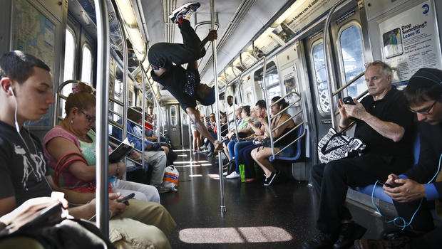 Nypd Cracking Down On Subway Acrobats Cbs News