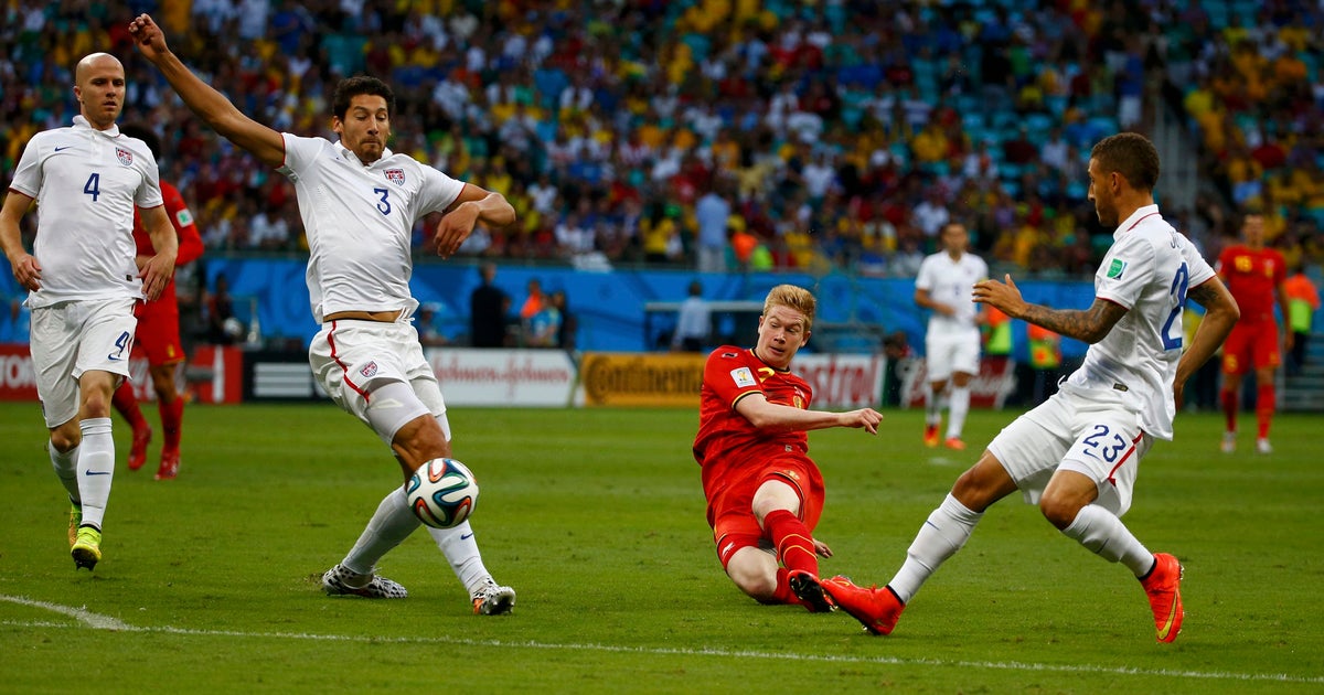 USA Vs Belgium Belgium Knocks Out USA Team 2 1 In Extra Time CBS News