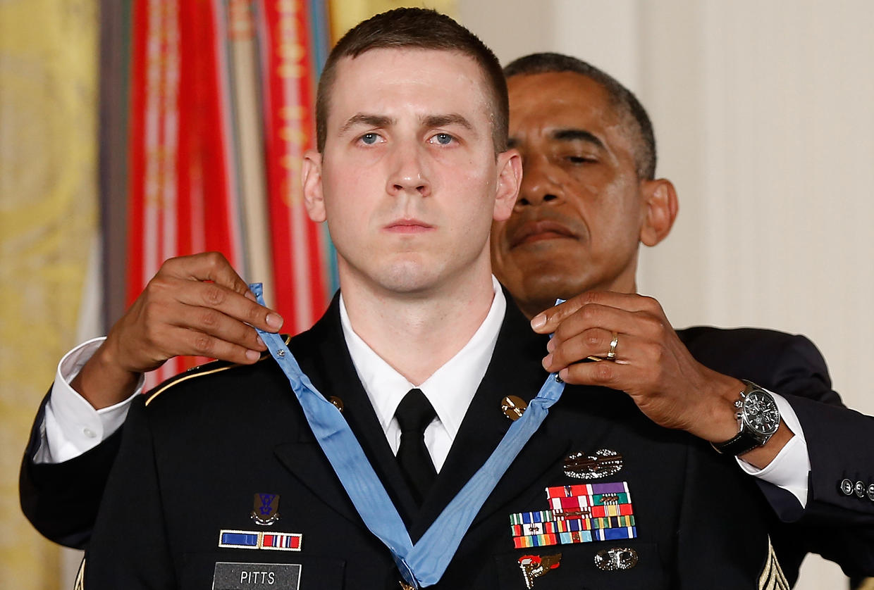 Ryan Pitts awarded the Medal of Honor CBS News