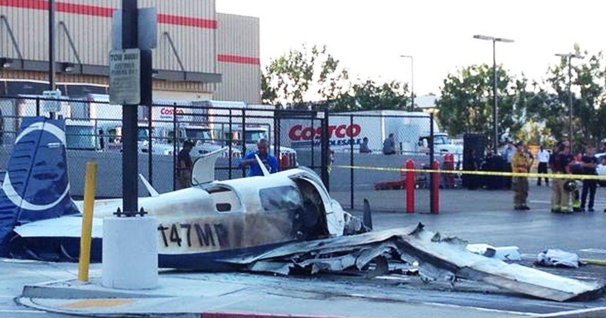 Small plane crash in a Target, Costco parking lot could have been worse