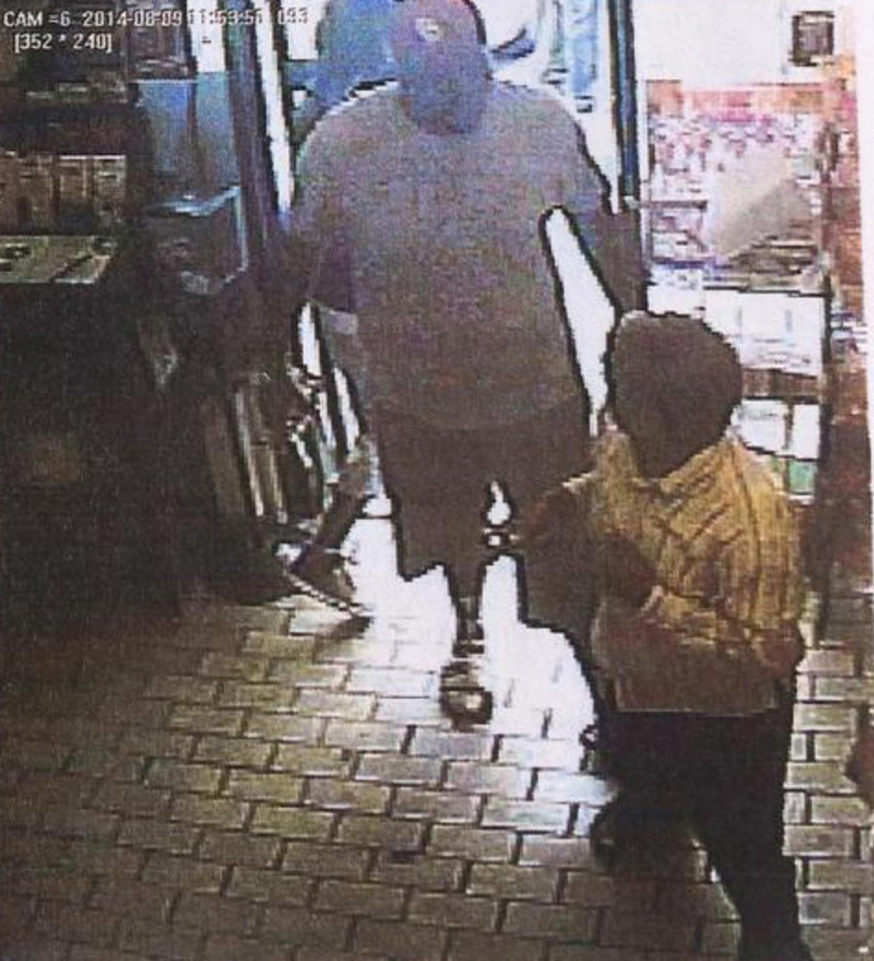 Surveillance Video Of Store Robbery In Ferguson CBS News