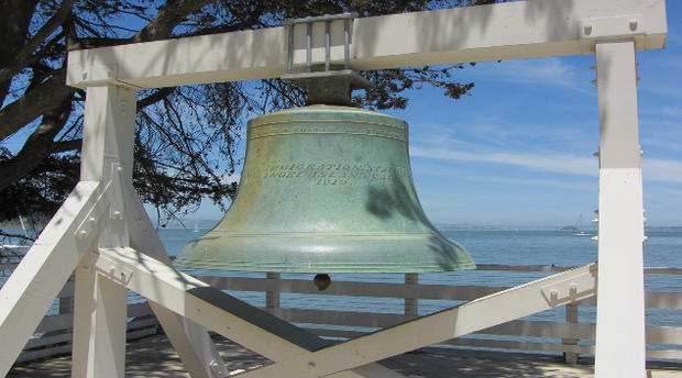 Liberty Bell at Angel Island (Credit, Randy Yagi) 