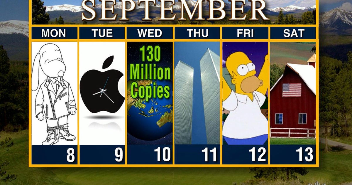 Calendar Week of September 8 CBS News