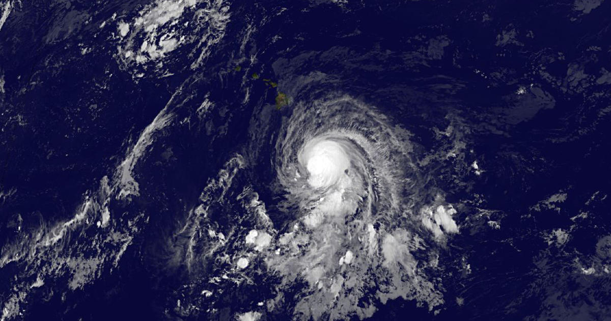 Ana Becomes Hurricane Near Hawaiian Coast Cbs News 2634