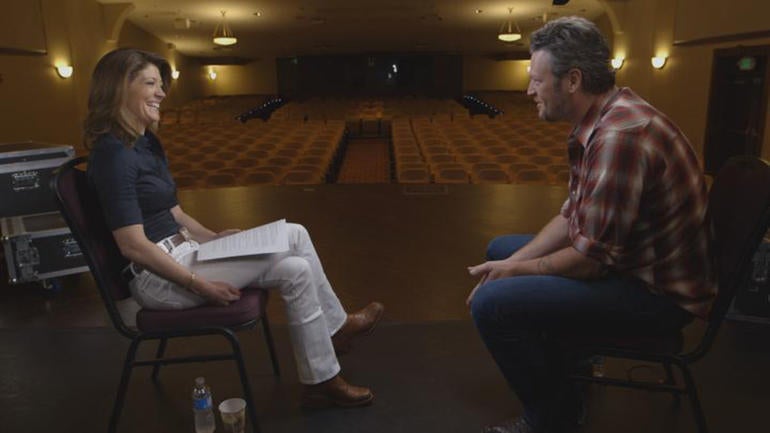 Blake Shelton and Norah O'Donnell