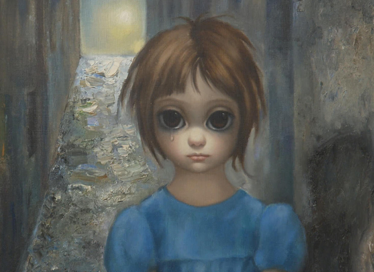 The "Big Eyes" paintings of Margaret Keane - CBS News