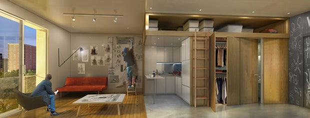 9 Of The Tiniest Apartments In U S Cbs News