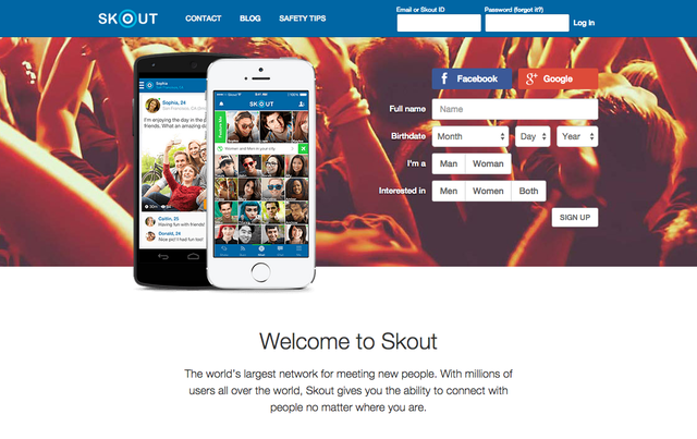 What is skout message