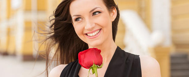 girl holding rose 610 header single 