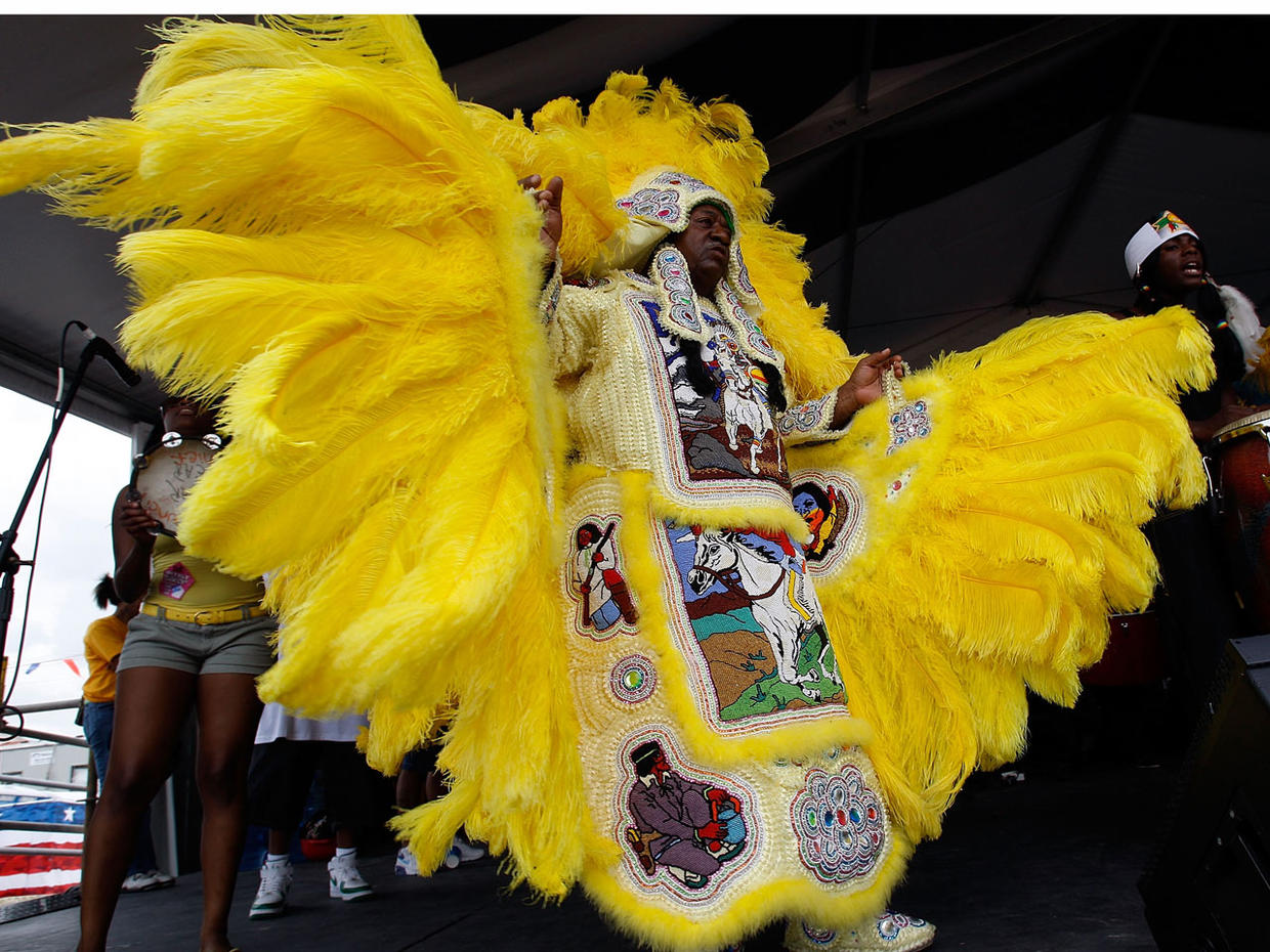 To Be A Mardi Gras Indian A Lot Of Love Is Required Cbs News