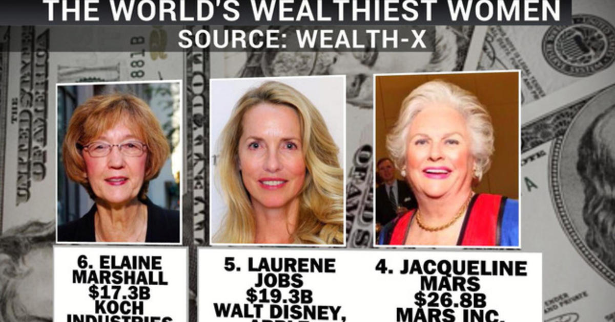 The world’s wealthiest women ranked CBS News