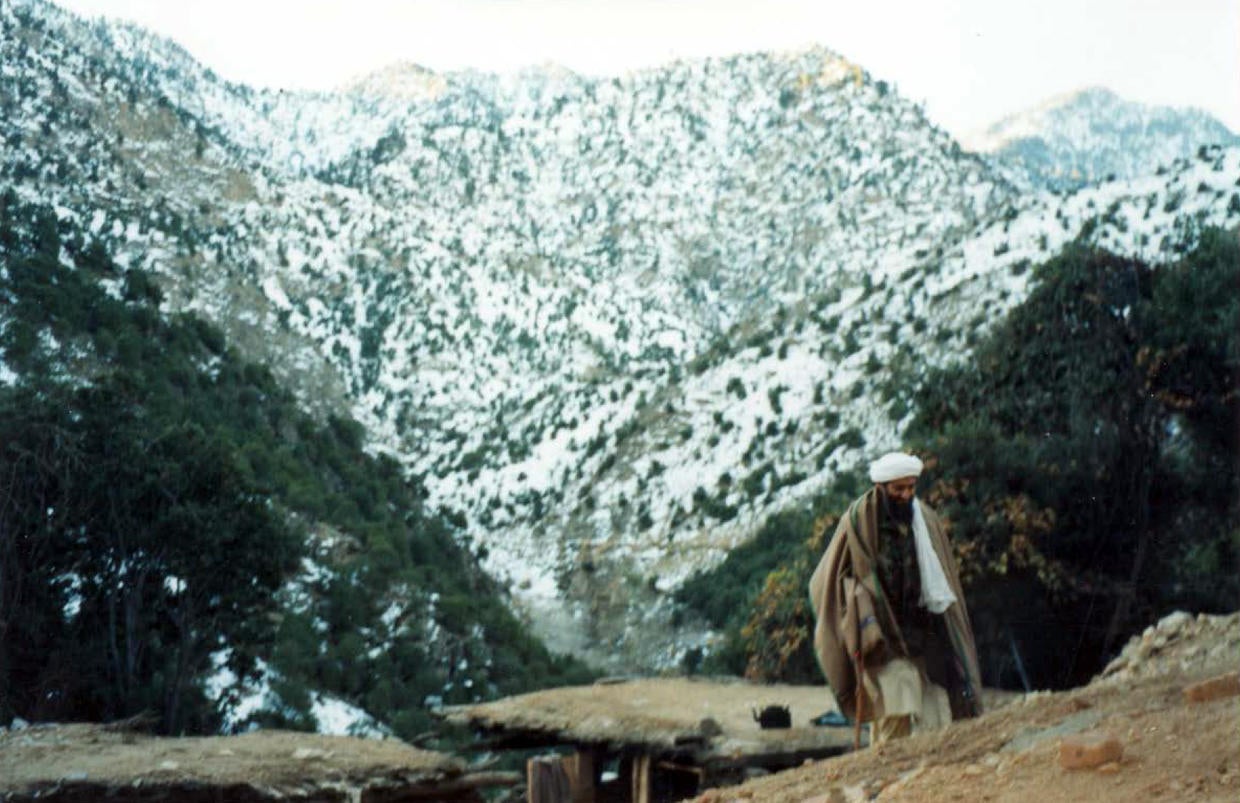 Osama Bin Laden, Tora Bora Rare photos of Osama Bin Laden in his Tora