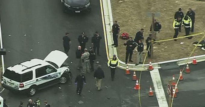 Fort Meade incident 1 reported killed at gate of Army installation