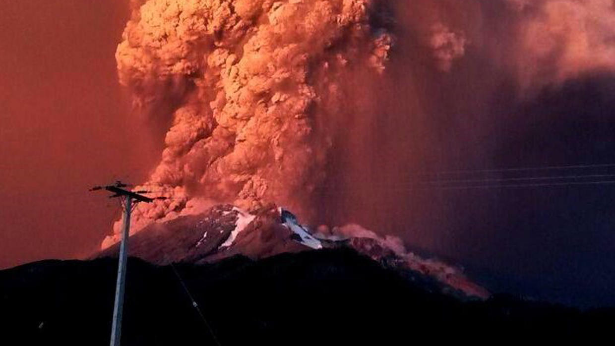 Calbuco volcano in Chile spews ash in surprise eruption CBS News