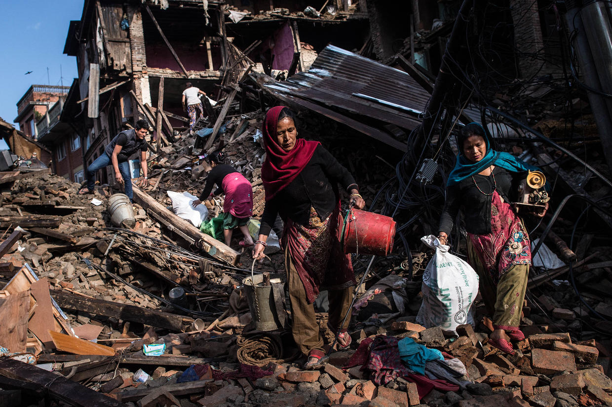 73 Magnitude Aftershock Rattles Nepal Following Devastating April 25